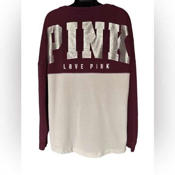 Victoria's Secret Pink Nation long-sleeve crewneck sweatshirt - Picture 2 of 5